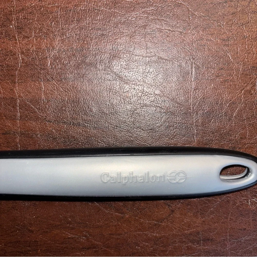Calphalon‎ Black and Silver Slotted Spoon